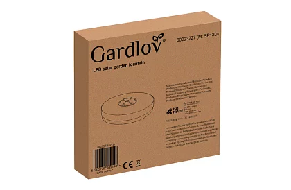 Pływająca fontanna solarna z oświetleniem RGB