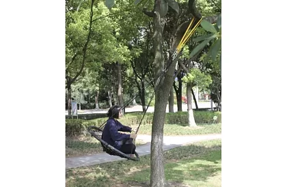 Zawieszony huśtawka okrągła – gniazdo 100 cm