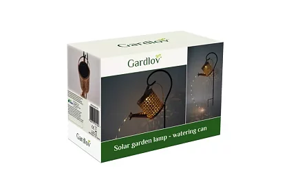 Lampka ogrodowa solarna - konewka