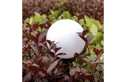 Lampy ogrodowe solarne - kula 6 szt.