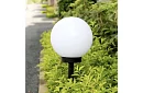 Lampy ogrodowe solarne - kula 6 szt.