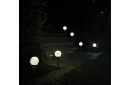 Lampy ogrodowe solarne - kula 6 szt.