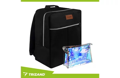 Plecak podręczny 38x24x18 cm + kosmetyczka