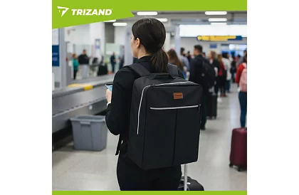 Plecak podręczny 38x24x18 cm + kosmetyczka