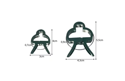 Klipy do mocowania roślin 108 szt.