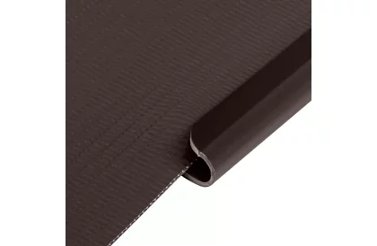 Klipy na taśmy ogrodzeniowe – 20 szt. – brązowy