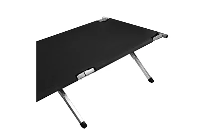 Łóżko kempingowe składane – nośność 110 kg