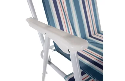 Fotel ogrodowy składany – Bergamo niebieski