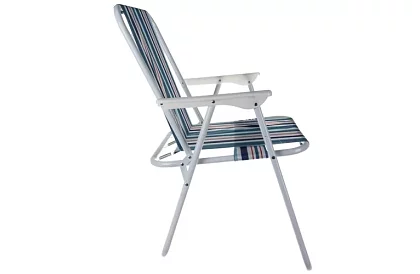 Fotel ogrodowy składany – Bergamo niebieski