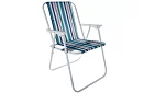 Fotel ogrodowy składany – Bergamo niebieski