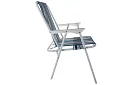 Fotel ogrodowy składany – Bergamo niebieski