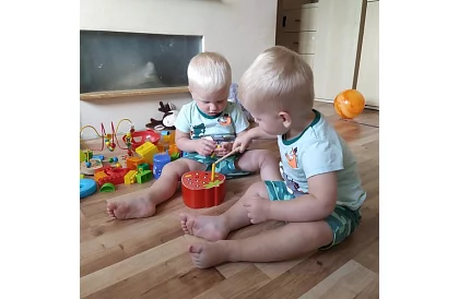 Drewniana gra magnetyczna – truskawka