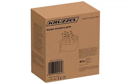 Drewniana gra magnetyczna – truskawka