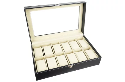 Organizator na 12 zegarków, bransoletek lub biżuterii