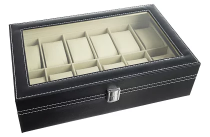 Organizator na 12 zegarków, bransoletek lub biżuterii