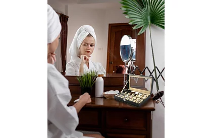 Organizator na 12 zegarków, bransoletek lub biżuterii