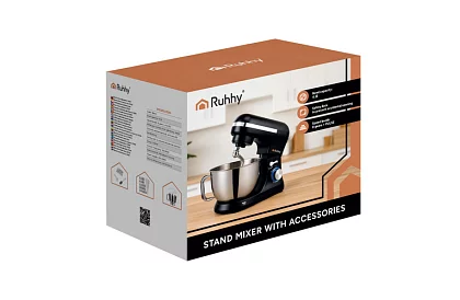 Robot kuchenny 1000 W z końcówkami i misą 4,5 l