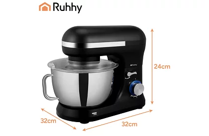 Robot kuchenny 1000 W z końcówkami i misą 4,5 l