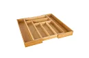 Organizator bambusowy do szuflad – sztućce