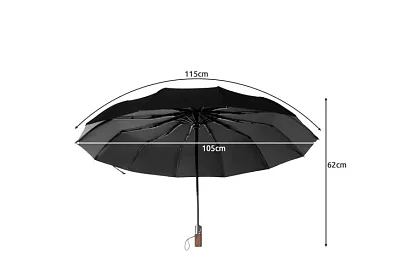 Duży automatyczny składany parasol