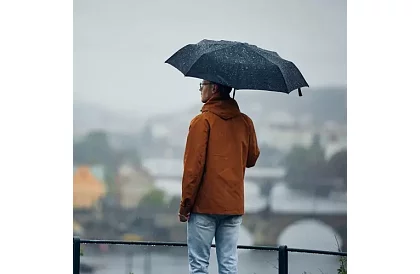 Duży automatyczny składany parasol