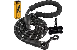 Smycz dla psa mocna z elementami odblaskowymi – 3 m