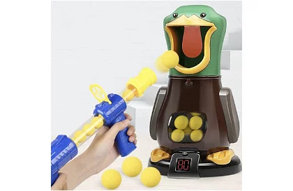 Głodna kaczka – strzelanie do celu