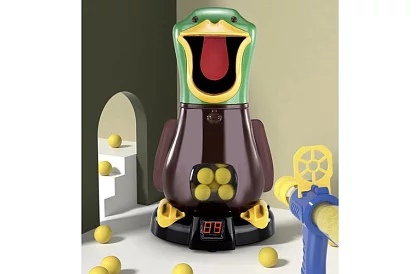 Głodna kaczka – strzelanie do celu