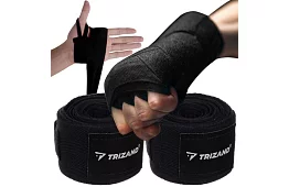 Profi bandaże bokserskie 2 × 4 m – czarne