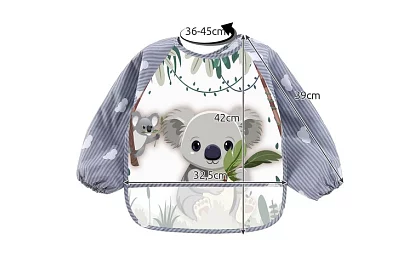 Fartuch z rękawami - Fartuch z motywem Koala