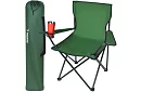 Skladane krzesło wędkarskie – Krzesło kempingowe zielone