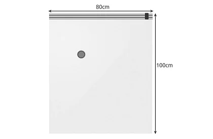 Duży worek próżniowy 80 x 100 x 30 cm