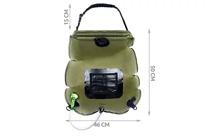 Kempingowy prysznic na świeżym powietrzu 20 litrów