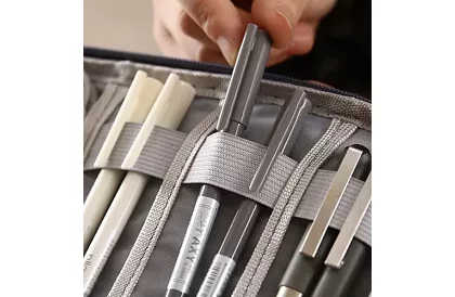 Etui podróżne – organizer na kable i ładowarki