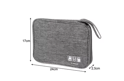 Etui podróżne – organizer na kable i ładowarki
