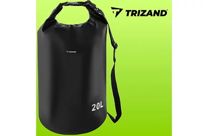 Wodoodporny worek 20 litrów – czarny DRY BAG
