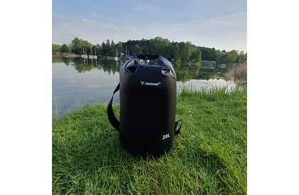 Wodoodporny worek 20 litrów – czarny DRY BAG