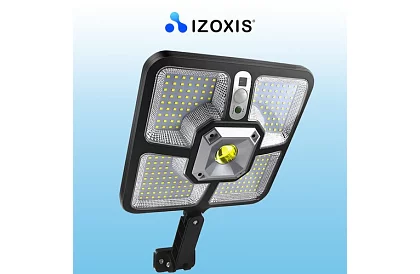 LED Lampa solarna z pilotem