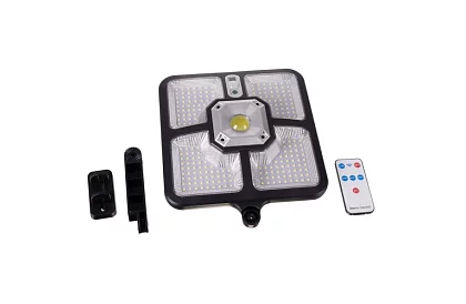 LED Lampa solarna z pilotem