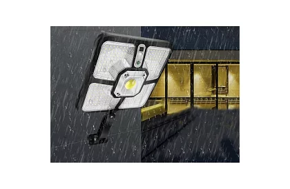 LED Lampa solarna z pilotem