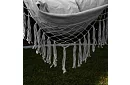 Hamak wiszący + 2 poduszki - szare