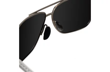 Okulary przeciwsłoneczne polaryzacyjne z etui – czarne UV 400