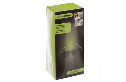 Okulary przeciwsłoneczne polaryzacyjne z etui – czarne UV 400