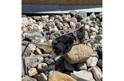 Okulary przeciwsłoneczne polaryzacyjne z etui – czarne UV 400