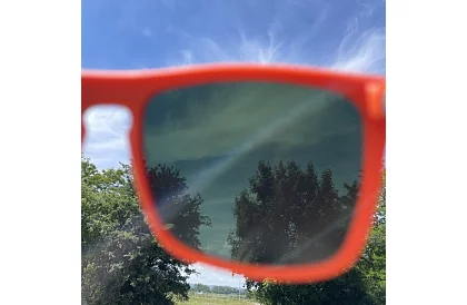 Okulary przeciwsłoneczne polaryzacyjne – pomarańczowe UV 400