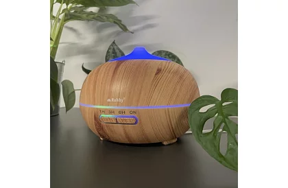 Aromatyczny dyfuzor z jonizatorem i lampą LED - 4w1