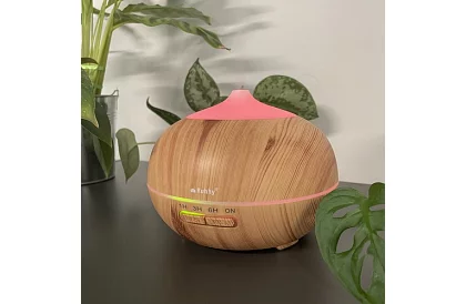 Aromatyczny dyfuzor z jonizatorem i lampą LED - 4w1