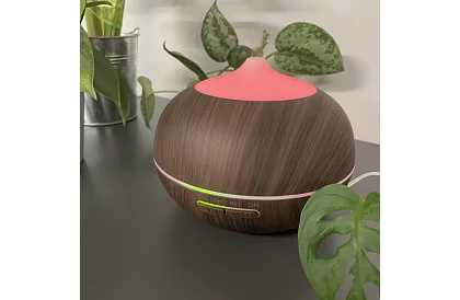 Aromatyczny dyfuzor 4w1 z jonizatorem i lampą LED