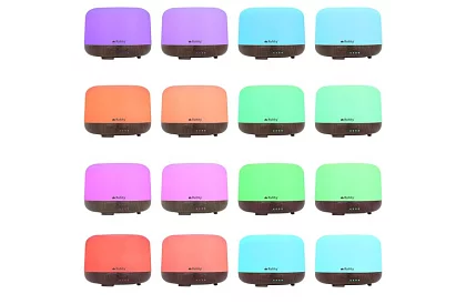 Aroma LED dyfuzor 4w1 z nawilżaczem i jonizatorem