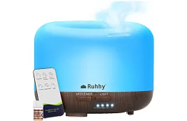 Aroma LED dyfuzor 4w1 z nawilżaczem i jonizatorem